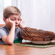 Image for article titled Child Not Allowed To Leave Dinner Table Until He Finishes 72-Ounce Porterhouse